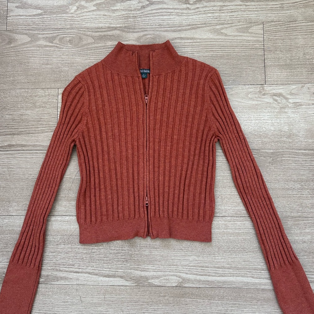 Women's orange Rust Sweater
